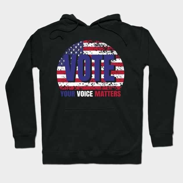 vote (your voice matters) Hoodie by moudzy